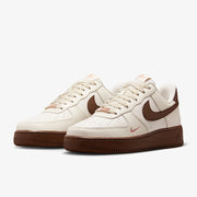 Nike Air Force 1 Low Leather Versatile Comfortable And Durable Low-Top Sneakers For Women In Off-White Lightweight IM3378-122