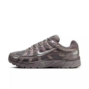 Nike P-6000 Comfortable And Versatile Non-slip Wear-resistant Low-top Casual City Commuting Men's Running Shoes Men's Gray-brown